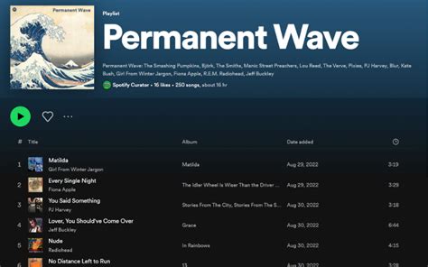 what is permanent wave music